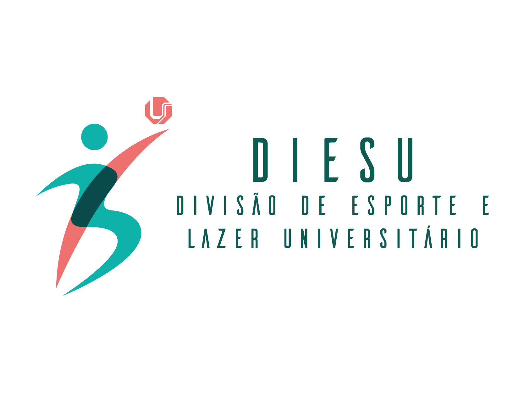 Logotipo da Divisão de Esporte e Lazer Universtitário - DIESU/UFU